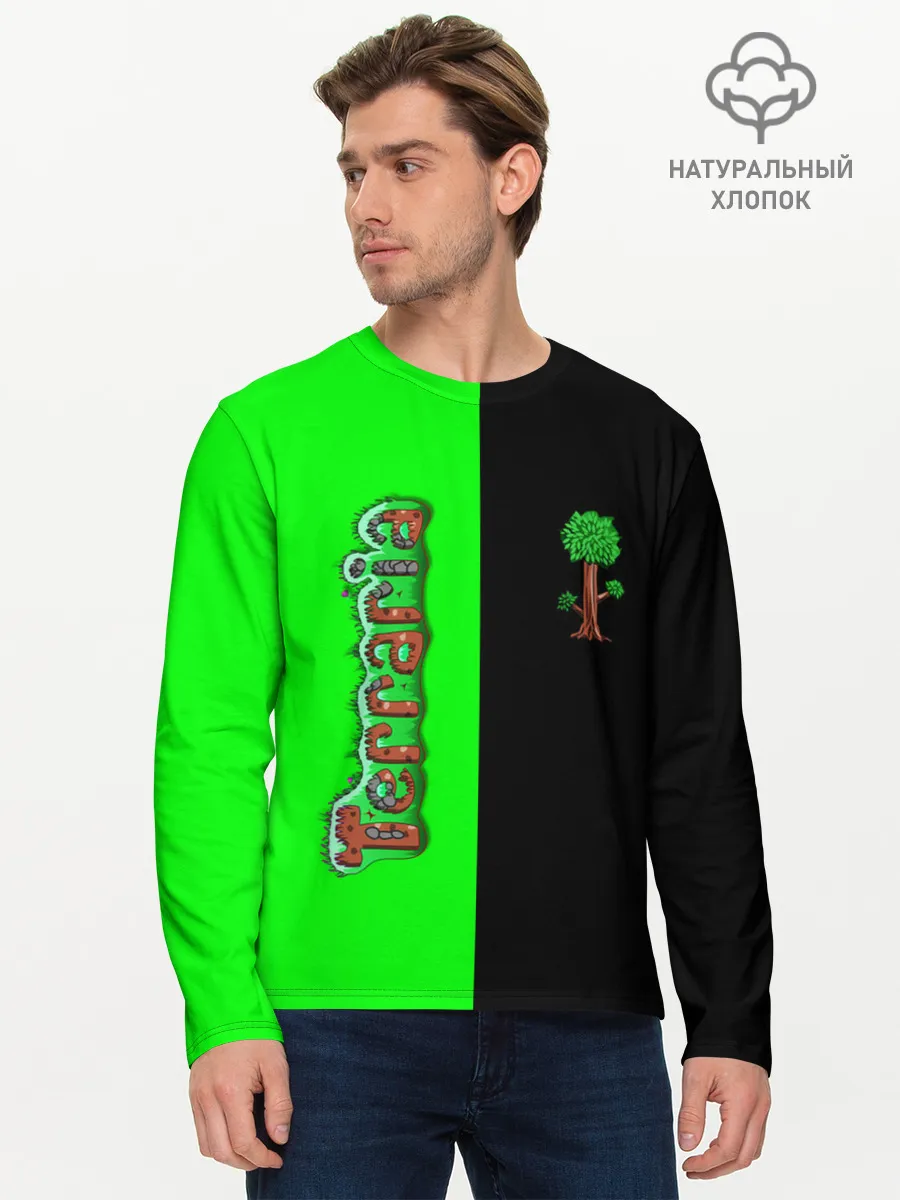 Мужской лонгслив базовый / Terraria