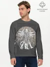 Мужской лонгслив базовый / Cthulhu