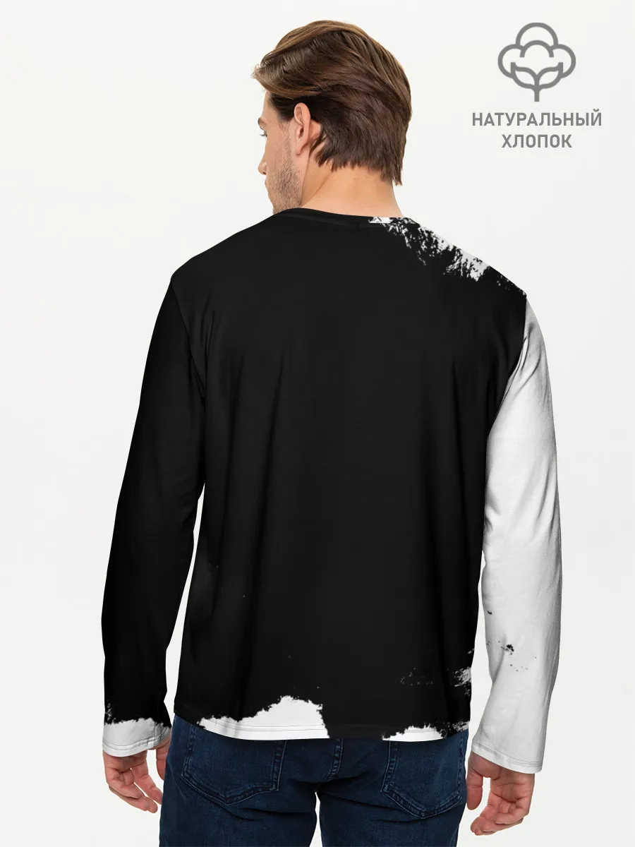 Мужской лонгслив базовый / Конор МакГрегор