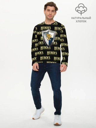 Мужской лонгслив базовый / Heroes of Might and Magic