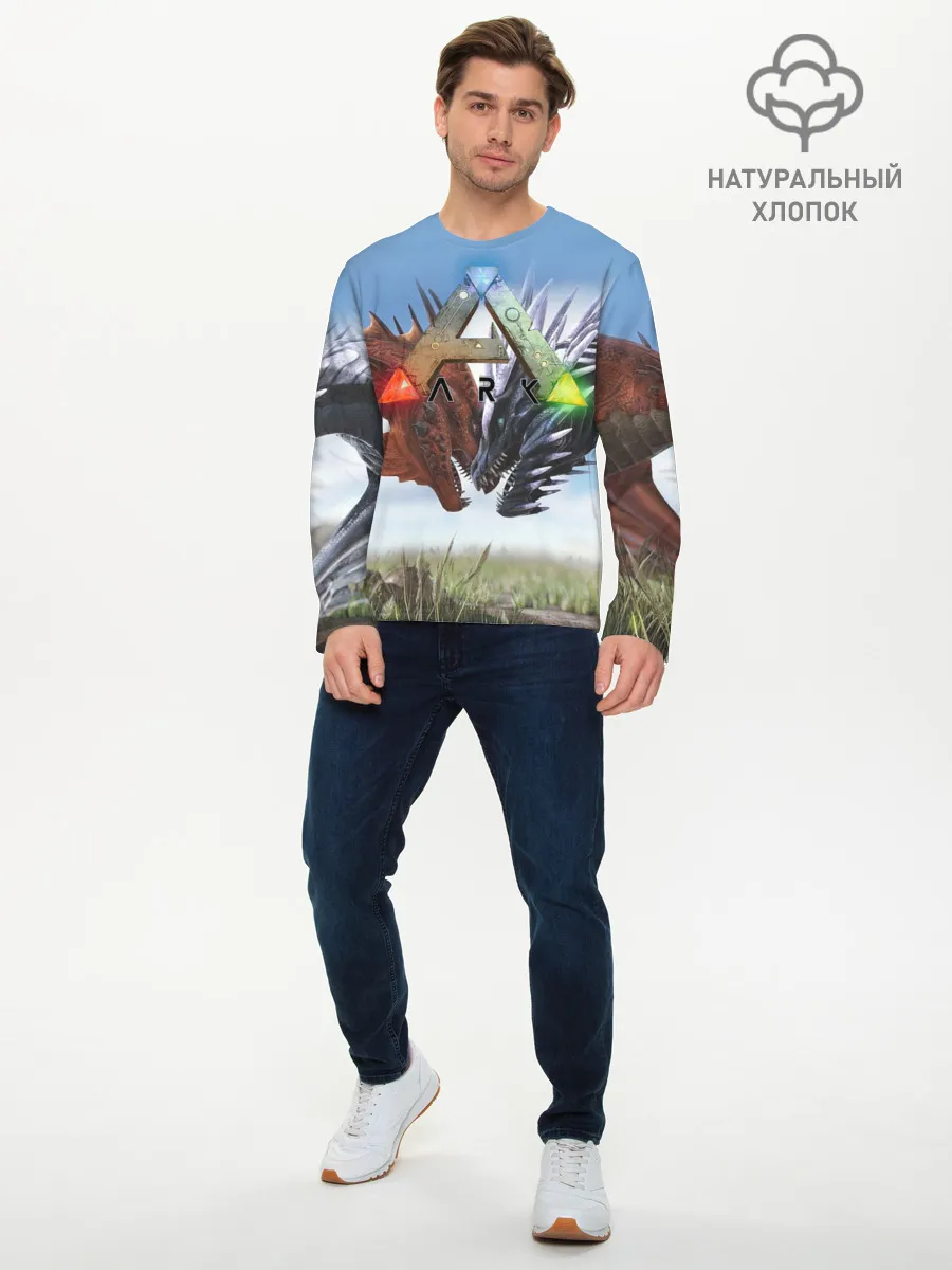 Мужской лонгслив базовый / Ark Survival Evolved