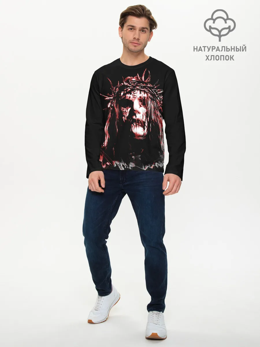 Мужской лонгслив базовый / слипнот джои