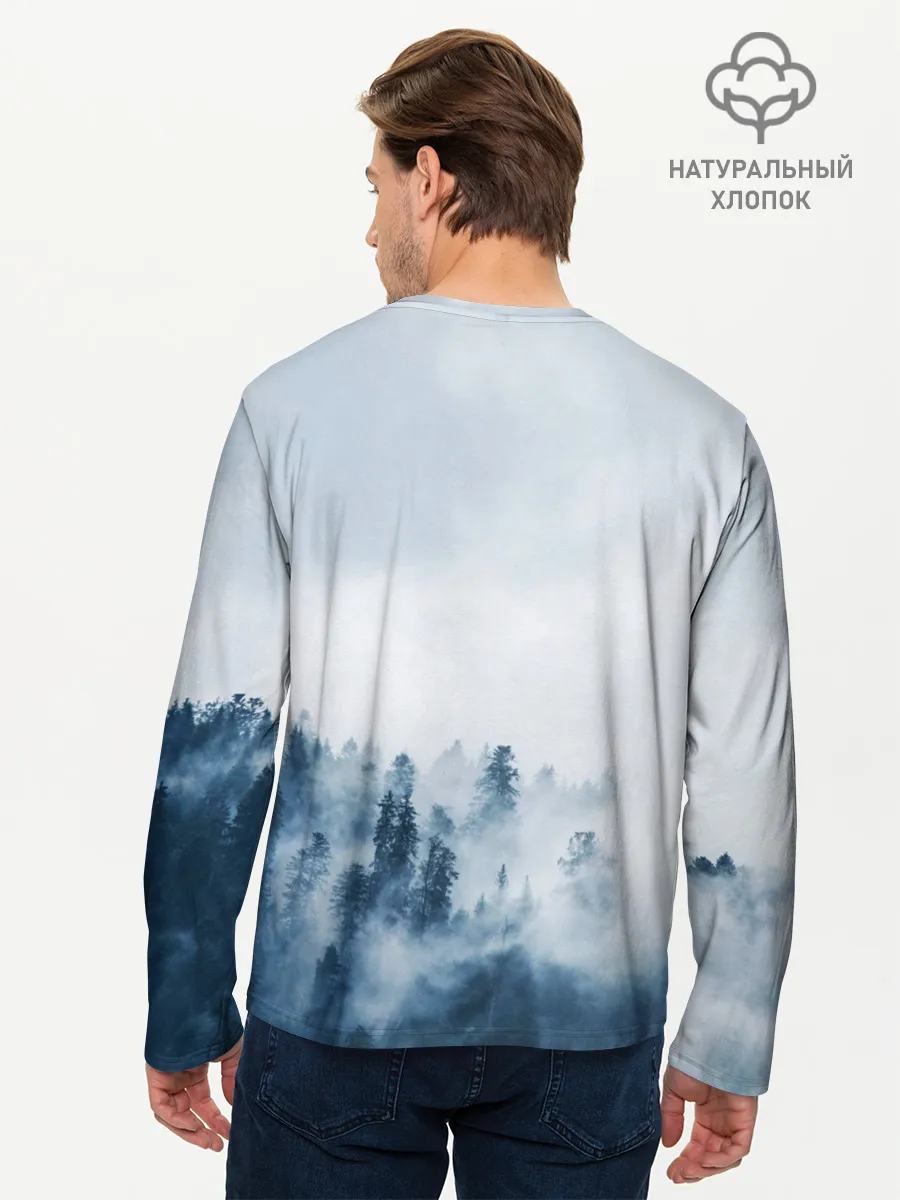 Мужской лонгслив базовый / МЫ РУССКИЕ С НАМИ БОГ