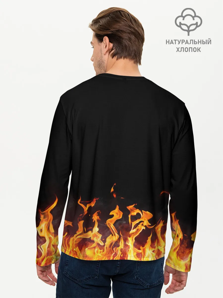 Мужской лонгслив базовый / Audi Ауди