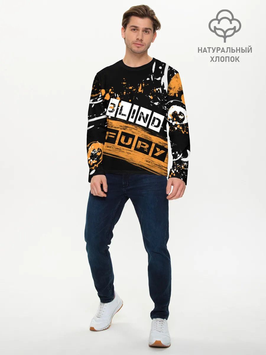 Мужской лонгслив базовый / BLIND FURY