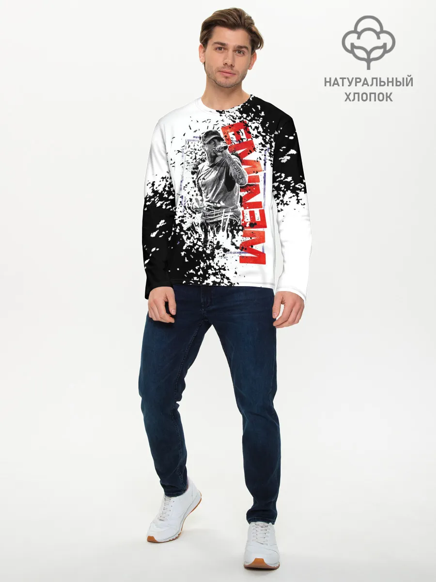 Мужской лонгслив базовый / EMINEM.
