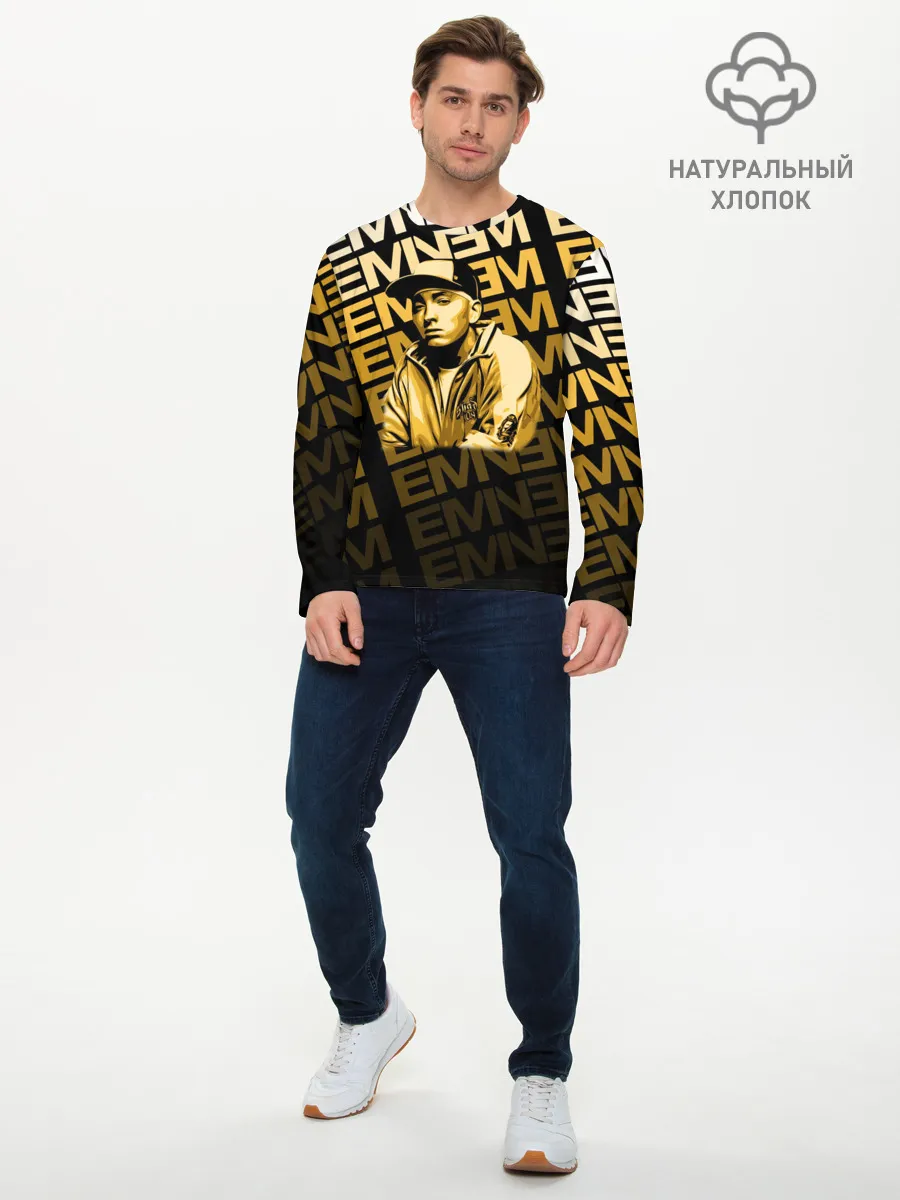 Мужской лонгслив базовый / Eminem