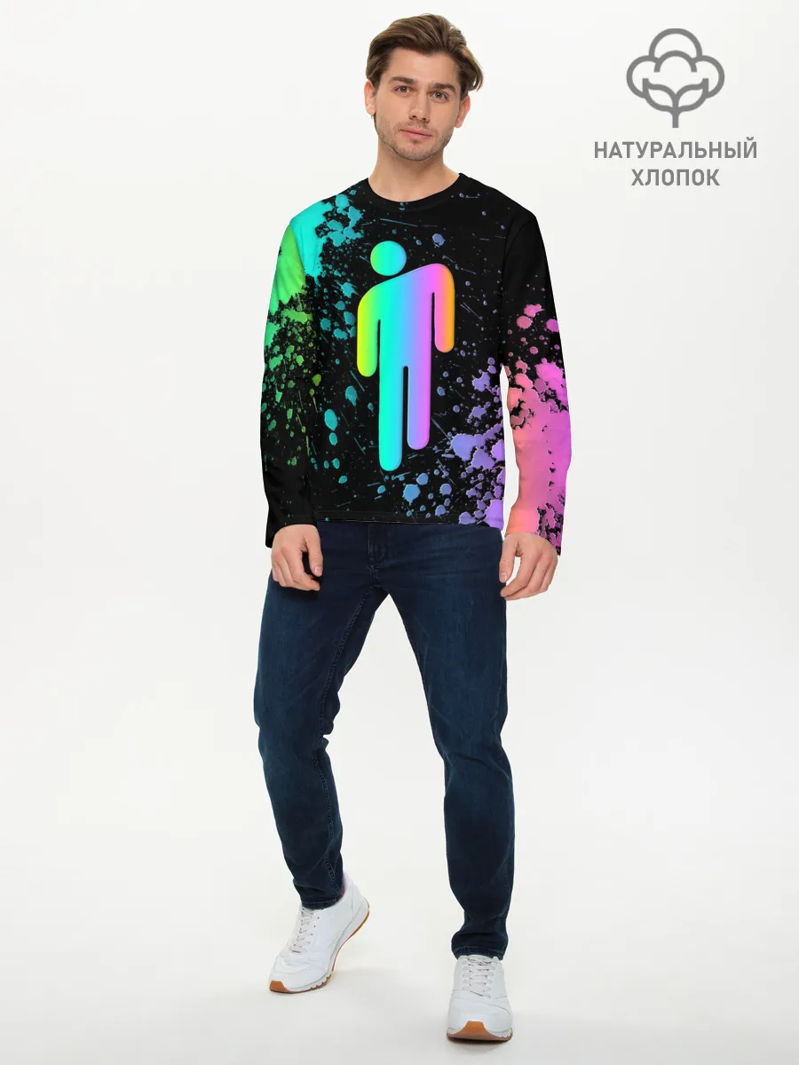 Мужской лонгслив базовый / BILLIE EILISH