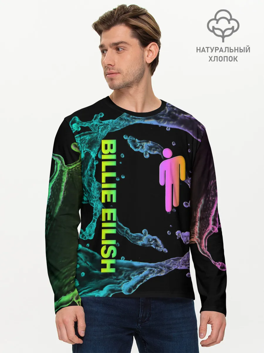 Мужской лонгслив базовый / BILLIE EILISH