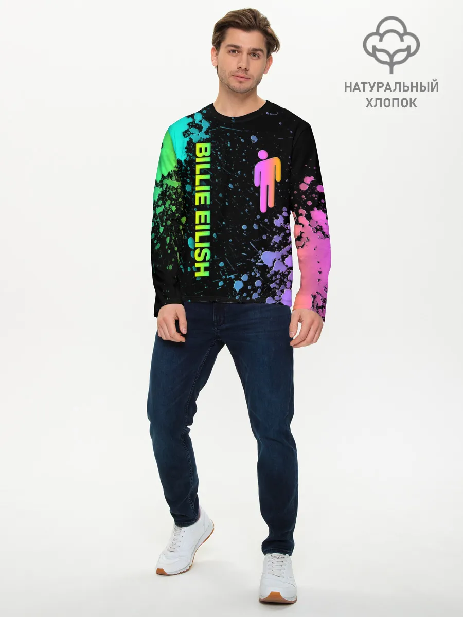 Мужской лонгслив базовый / BILLIE EILISH