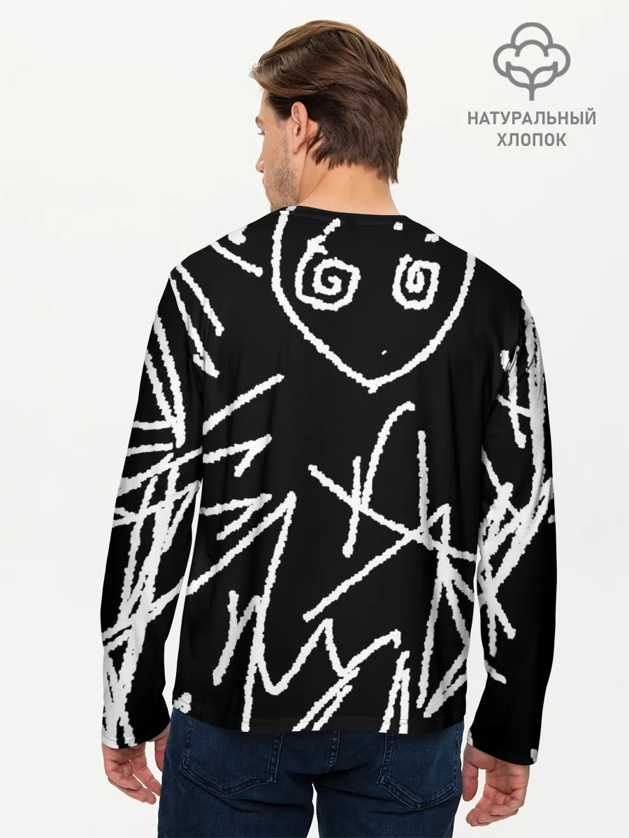 Мужской лонгслив базовый / Schizophrenia