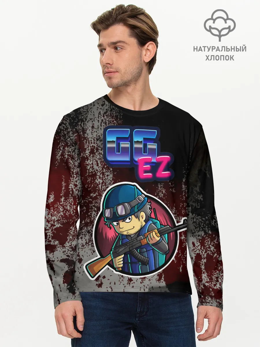 Мужской лонгслив базовый / GGEZ