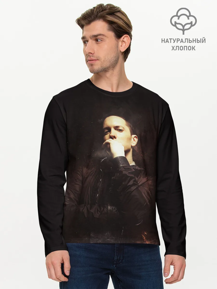 Мужской лонгслив базовый / EMINEM
