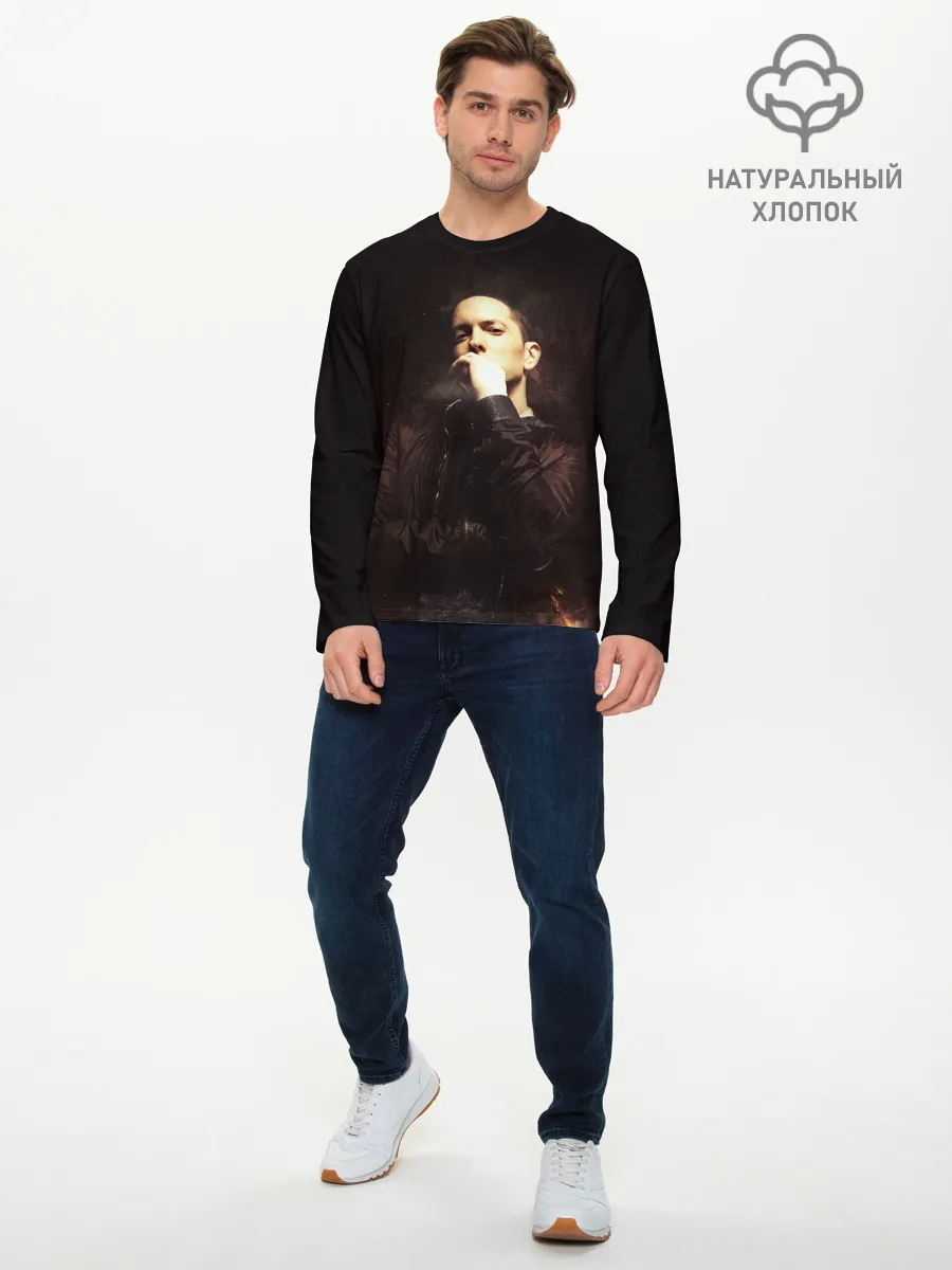 Мужской лонгслив базовый / EMINEM