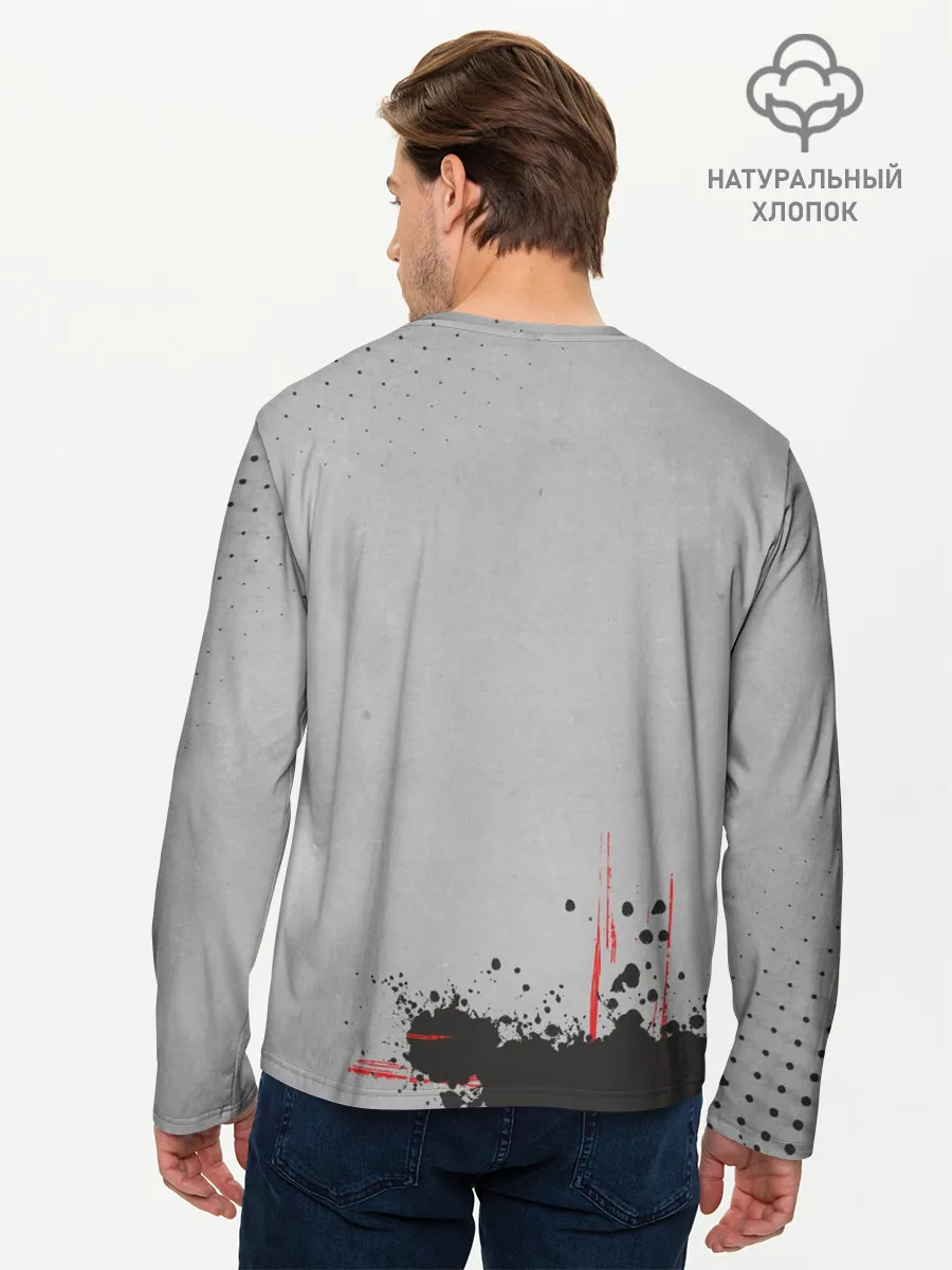 Мужской лонгслив базовый / Handball
