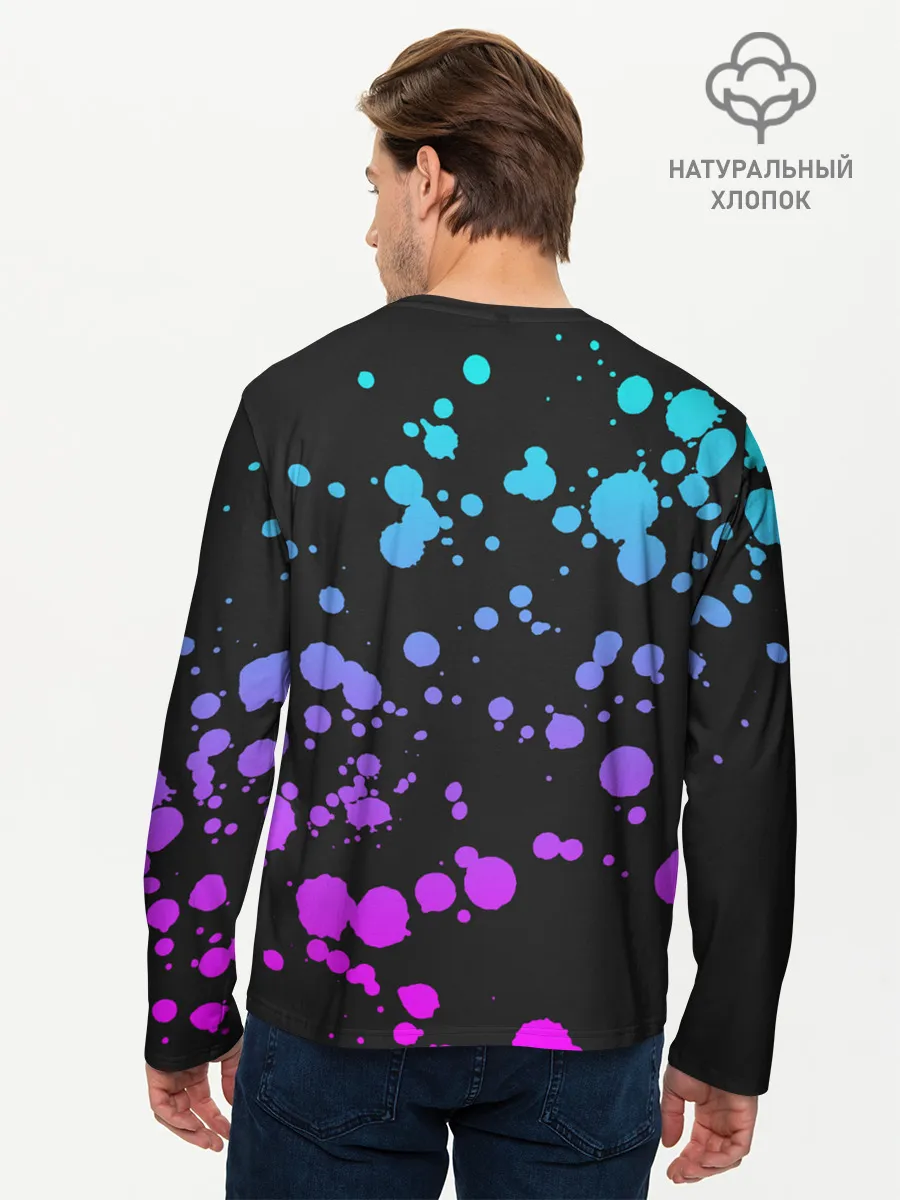 Мужской лонгслив базовый / PUBG