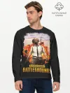 Мужской лонгслив базовый / PUBG