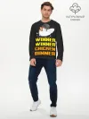 Мужской лонгслив базовый / Winner Chicken Dinner