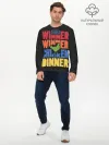 Мужской лонгслив базовый / Winner Chicken Dinner