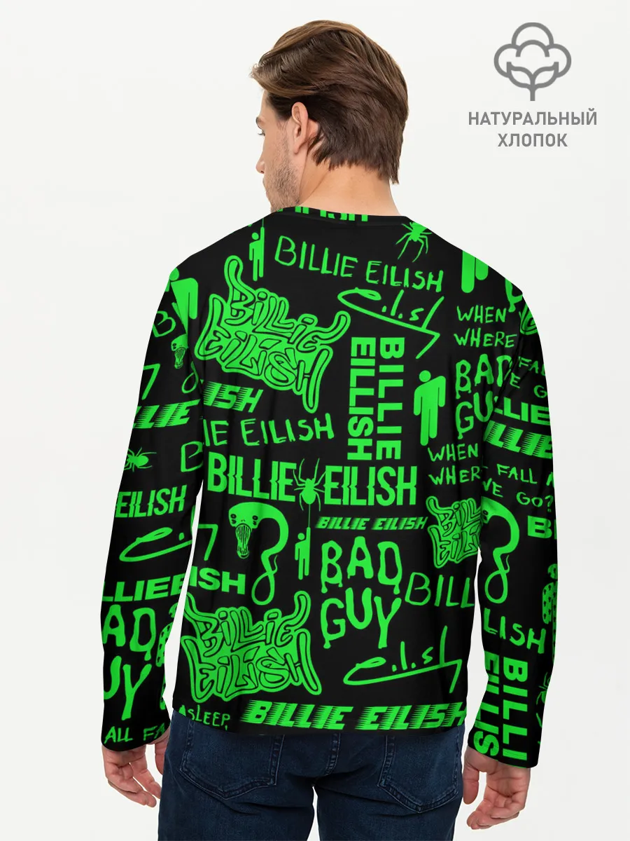 Мужской лонгслив базовый / BILLIE EILISH.