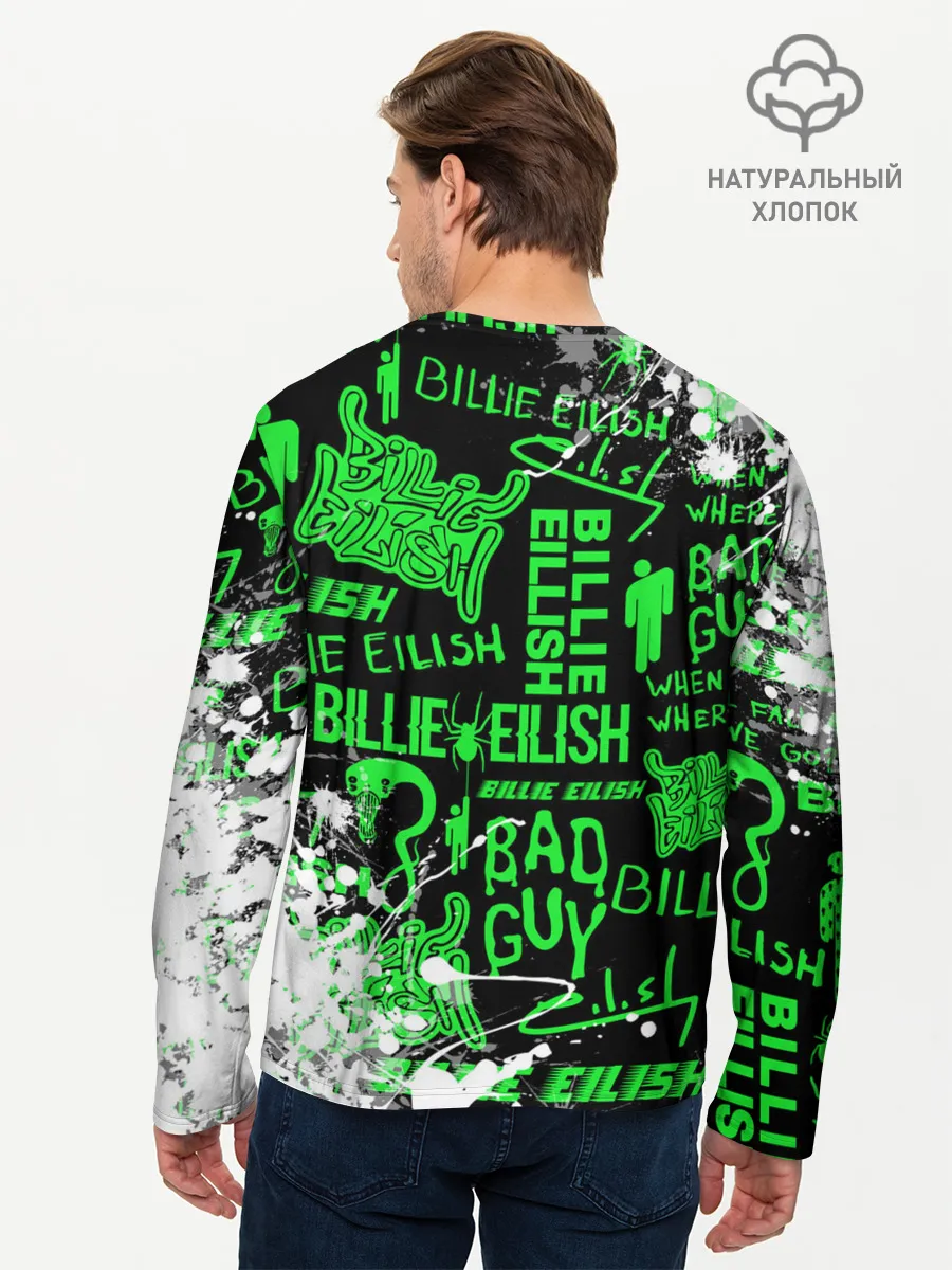 Мужской лонгслив базовый / BILLIE EILISH.