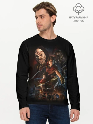Мужской лонгслив базовый / ASSASSINS CREED