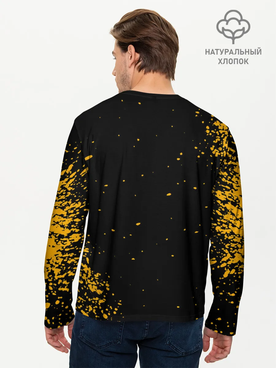 Мужской лонгслив базовый / КОРОНАВИРУС | nCoV