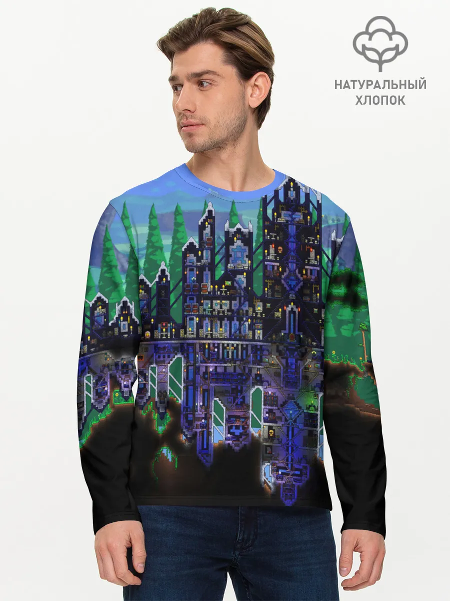 Мужской лонгслив базовый / TERRARIA