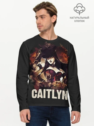 Мужской лонгслив базовый / Caitlyn