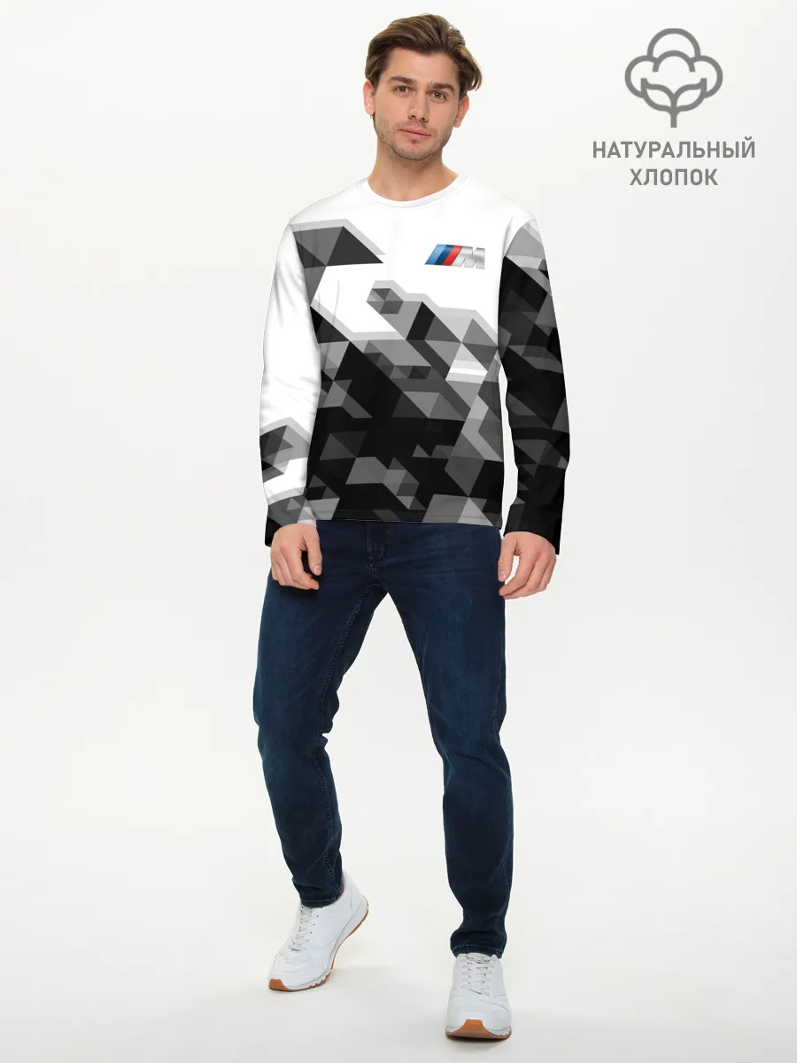 Мужской лонгслив базовый / BMW | БМВ