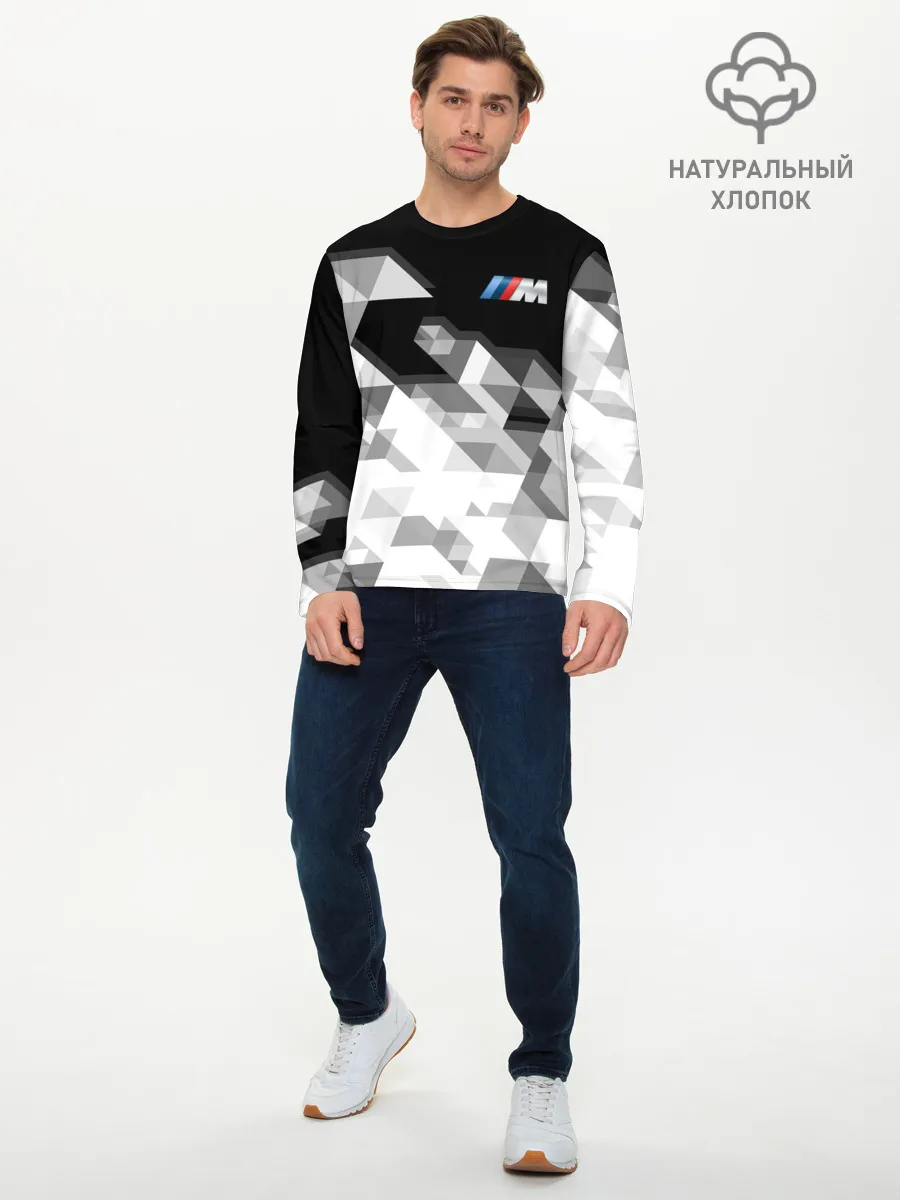 Мужской лонгслив базовый / BMW | БМВ