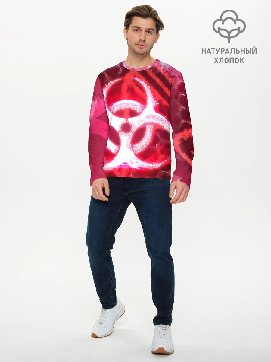 Мужской лонгслив базовый / Plague Inc LB