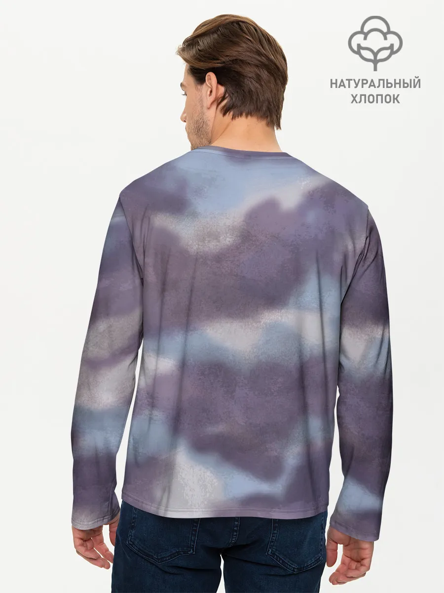 Мужской лонгслив базовый / Фин и Джейк