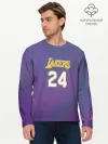 Мужской лонгслив базовый / Los Angeles Lakers / Kobe Brya