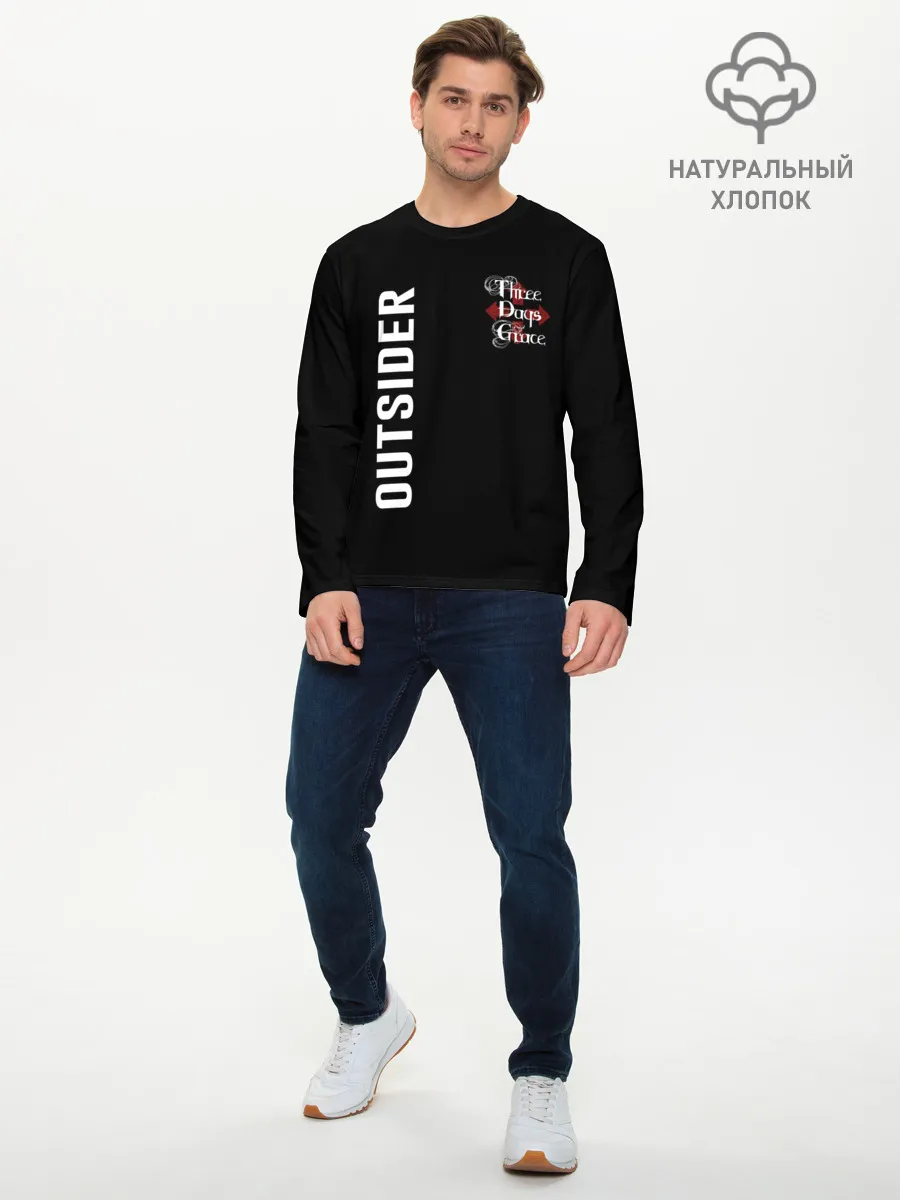 Мужской лонгслив базовый / Three Days Grace