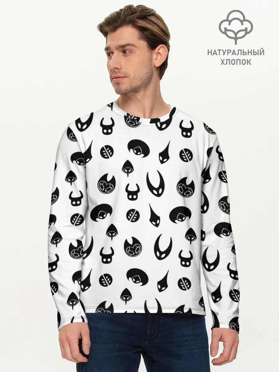 Мужской лонгслив базовый / Hollow Knight