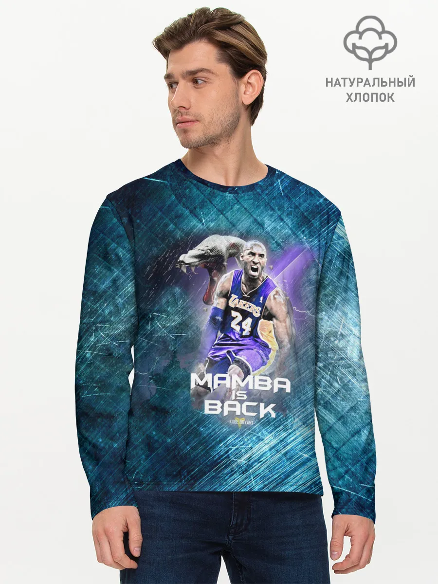 Мужской лонгслив базовый / Kobe Bryant