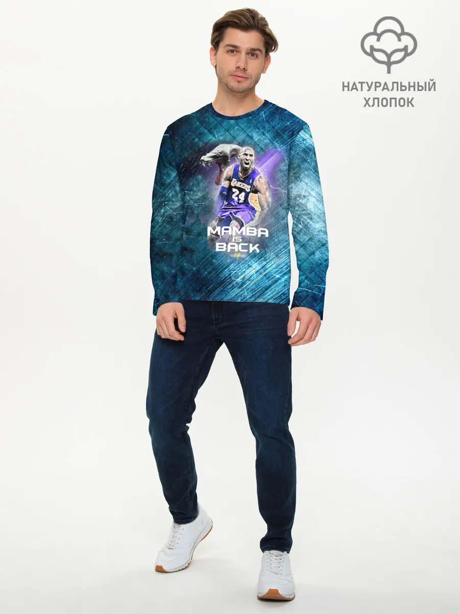 Мужской лонгслив базовый / Kobe Bryant