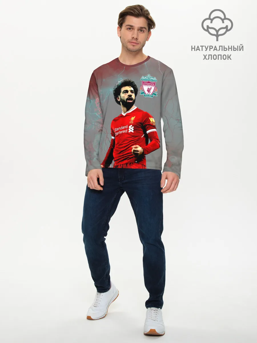 Мужской лонгслив базовый / Mohamed Salah