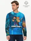 Мужской лонгслив базовый / Minecraft / Майнкрафт