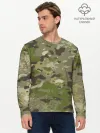 Мужской лонгслив базовый / CAMOUFLAGE