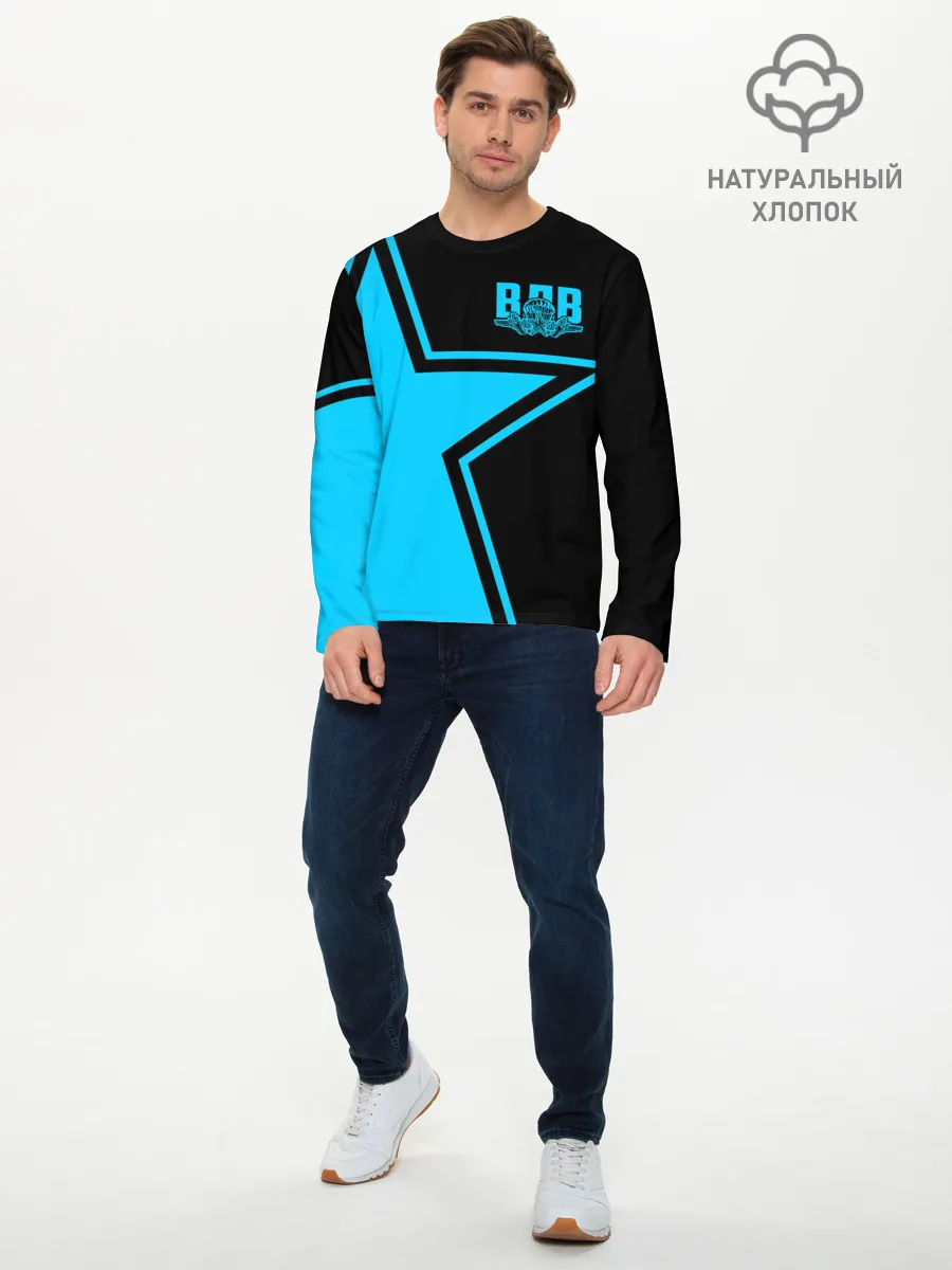 Мужской лонгслив базовый / ВДВ