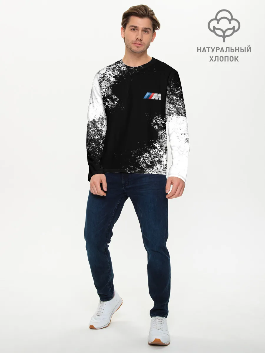 Мужской лонгслив базовый / BMW