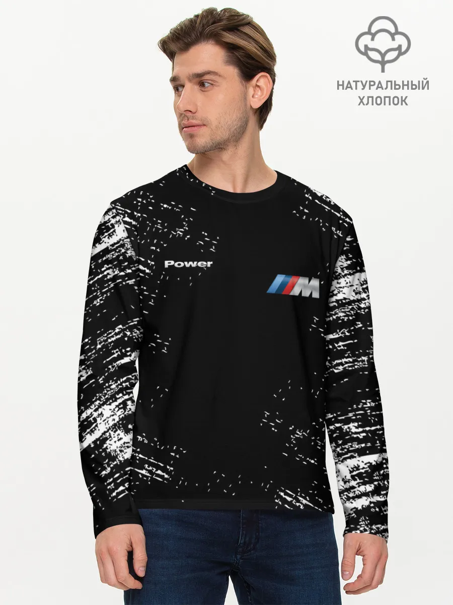 Мужской лонгслив базовый / BMW