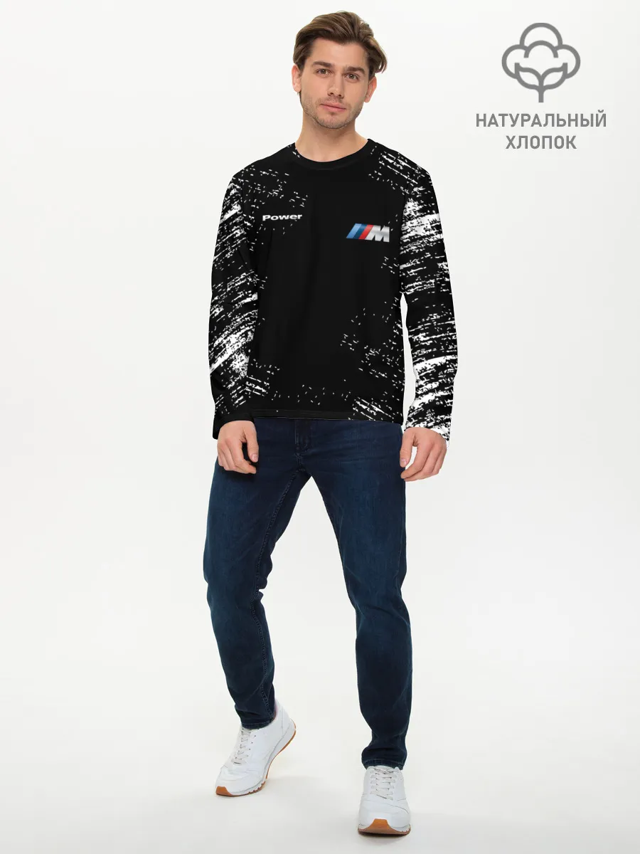 Мужской лонгслив базовый / BMW