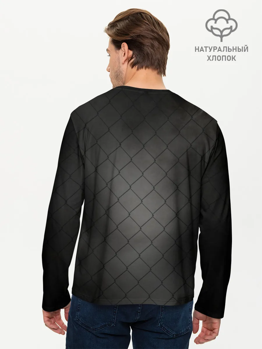 Мужской лонгслив базовый / Хабиб Нурмагомедов