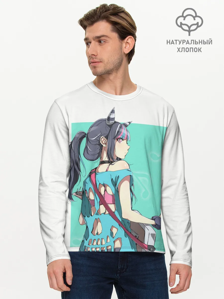 Мужской лонгслив базовый / Ibuki Mioda