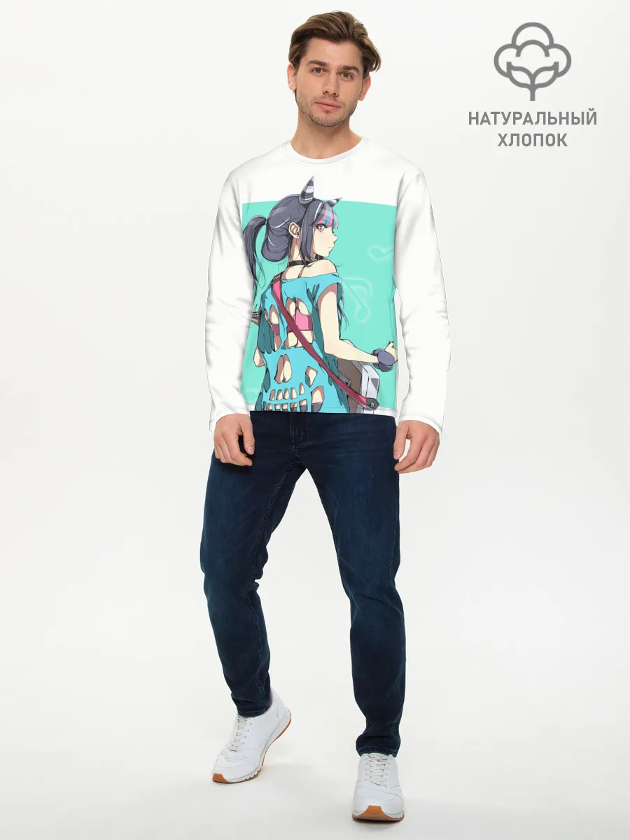 Мужской лонгслив базовый / Ibuki Mioda