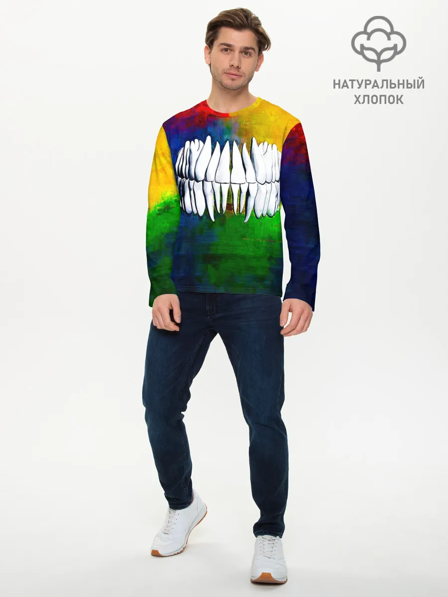 Мужской лонгслив базовый / Dentist