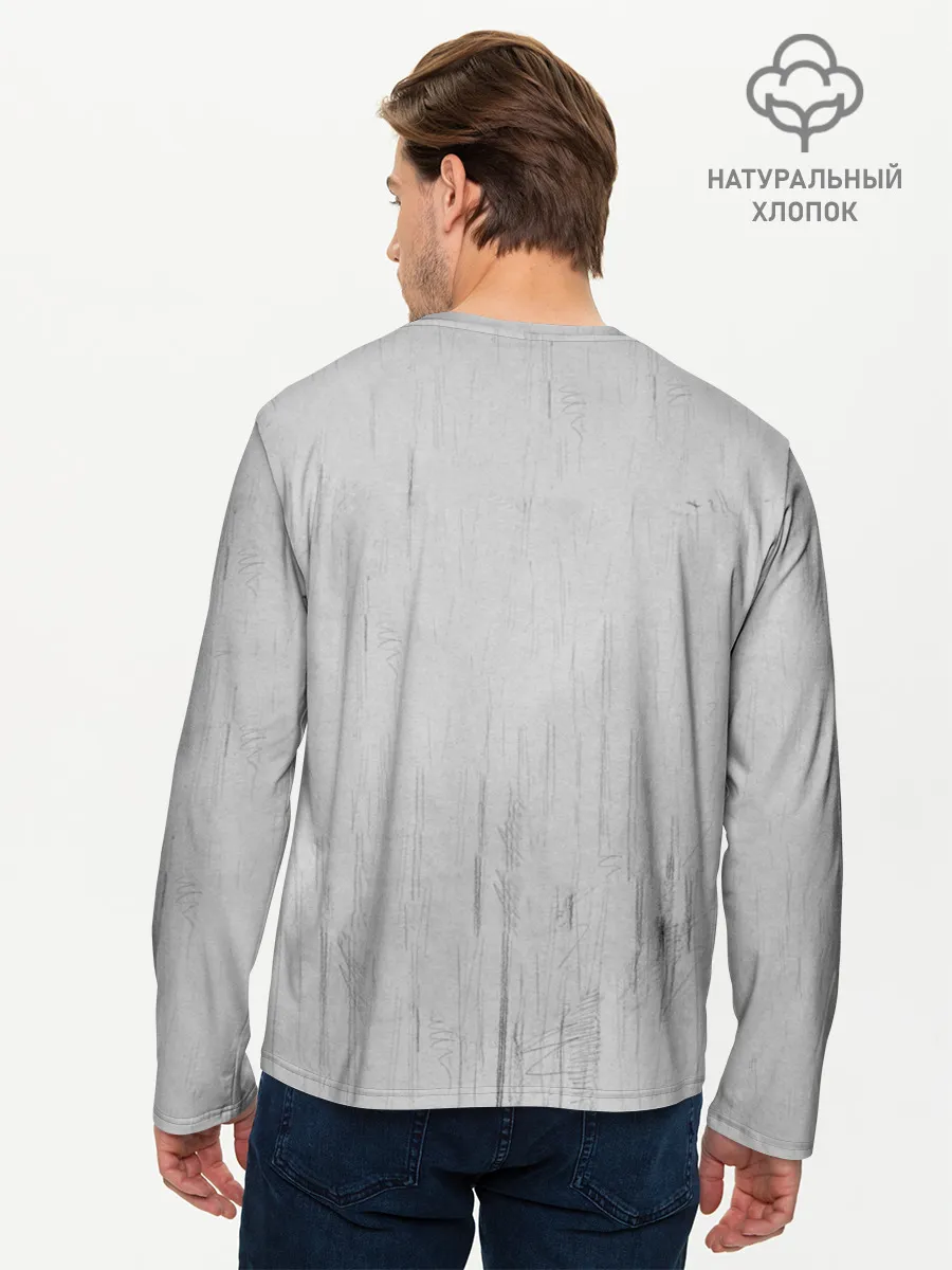 Мужской лонгслив базовый / Dentist skull